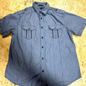 Helix Athletic Fit Casual Button Down